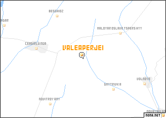 map of Valea Perjei