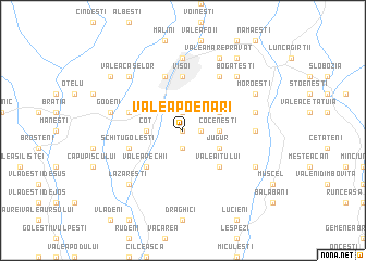 map of Valea Poenari