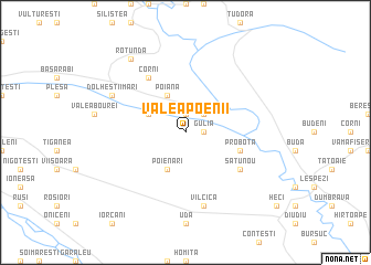 map of Valea Poenii