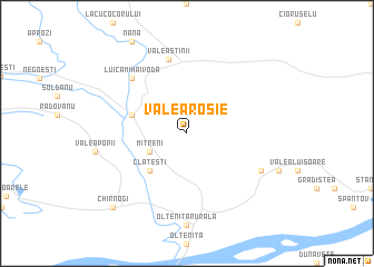 map of Valea Roşie