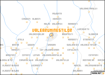 map of Valea Rumîneştilor