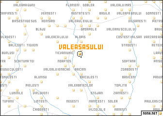map of Valea Sasului