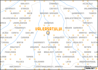 map of Valea Satului