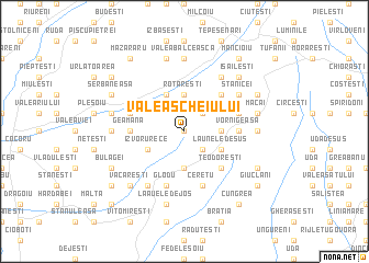 map of Valea Scheiului