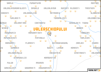 map of Valea Schiopului