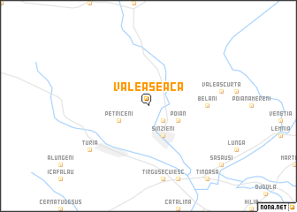 map of Valea Seacă