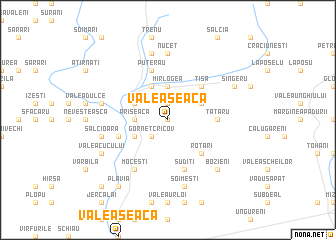 map of Valea Seacă