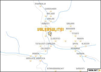 map of Valea Suliţei