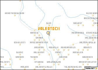 map of Valea Tocii