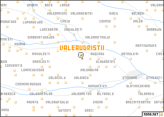 map of Valea Udriştii