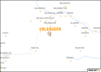 map of Valea Ugra