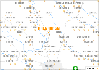 map of Valea Ungei