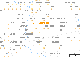 map of Valea Urloi