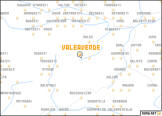 map of Valea Verde