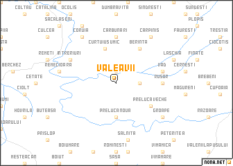 map of Valea Vii