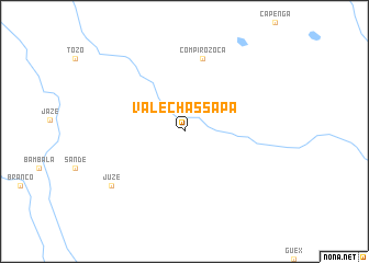 map of Vale Chassapa