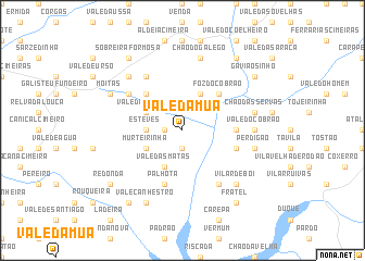map of Vale da Mua