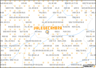 map of Vale de Cambra