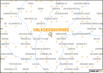 map of Vale de Gouvinhas