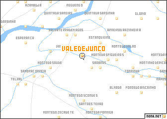 map of Vale de Junco
