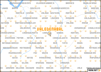 map of Vale de Nabal