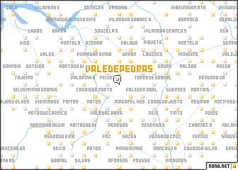 map of Vale de Pedras