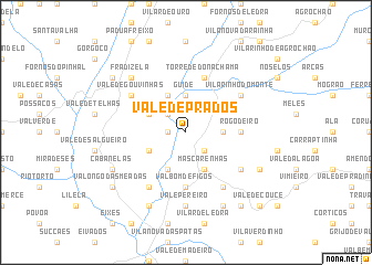 map of Vale de Prados