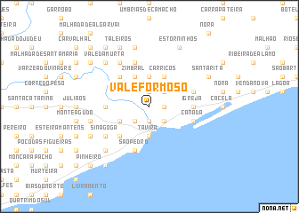 map of Vale Formoso