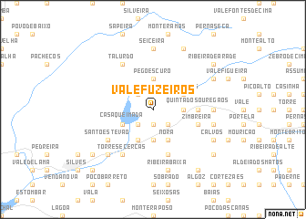 map of Vale Fuzeiros