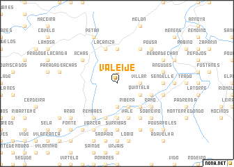 map of Valeije