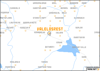 map of Valeloʼs Rest