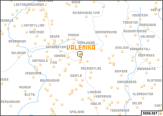 map of Valemíka