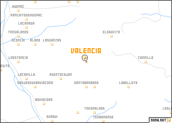 map of Valencia