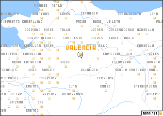 map of Valencia