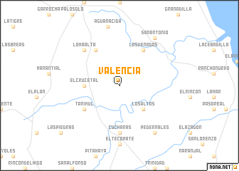 map of Valencia