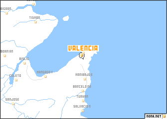 map of Valencia