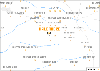 map of Vale Nobre