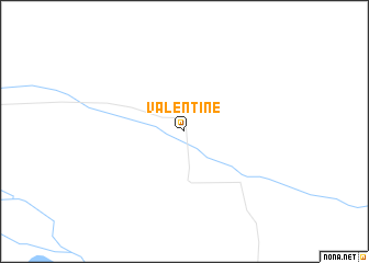 map of Valentine