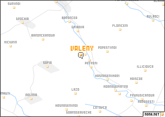 map of (( Valeny ))