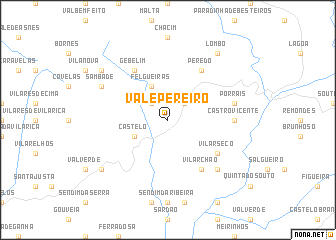 map of Vale Pereiro