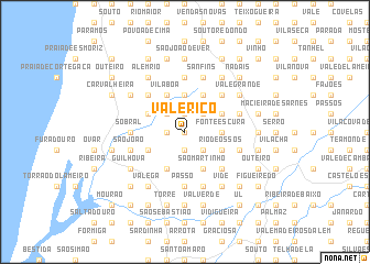 map of Vale Rico