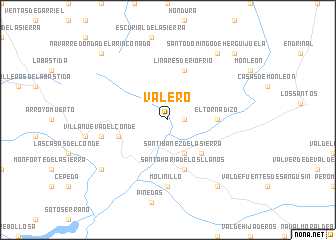 map of Valero