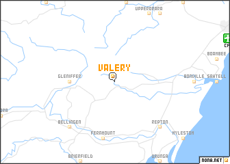map of Valery