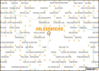 map of Vale Sobreiro