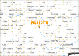 map of Vale Torto