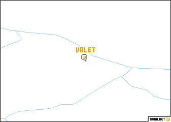 map of Valet