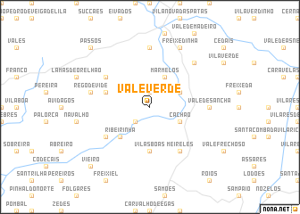 map of Vale Verde