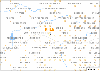 map of Vale