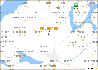 map of Valganna