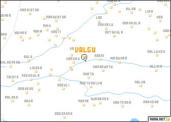 map of Valgu